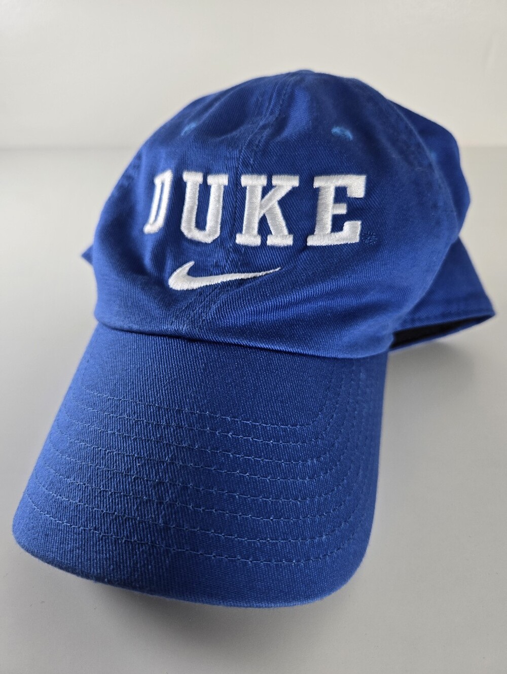 Nike NCAA Blue DUKE Embroidered Baseball Cap